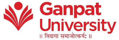Ganpat University logo